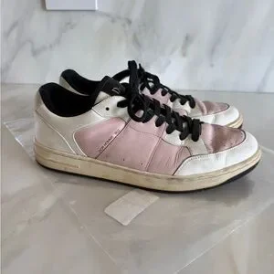Dior | Shoes | Gorgeous Dior Pink And White Sneakers | Poshmark